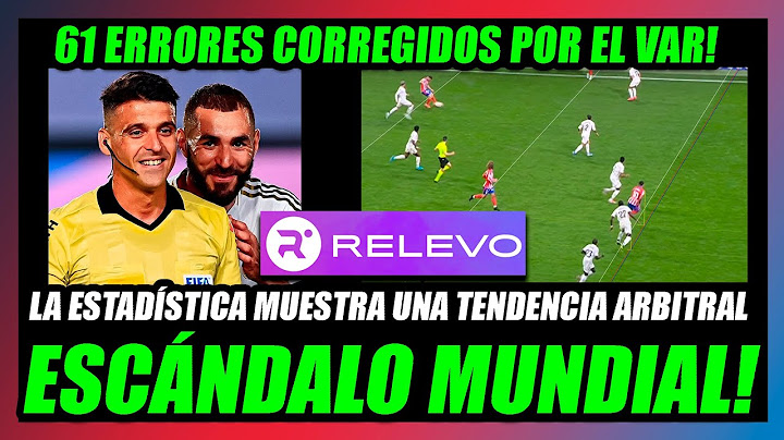 🤮ESCÁNDALO! EL VAR CORRIGE 61 VECES A LOS ÁRBITROS EN ACCIONES en las que FAVORECÍAN AL REAL MADRID🤮
