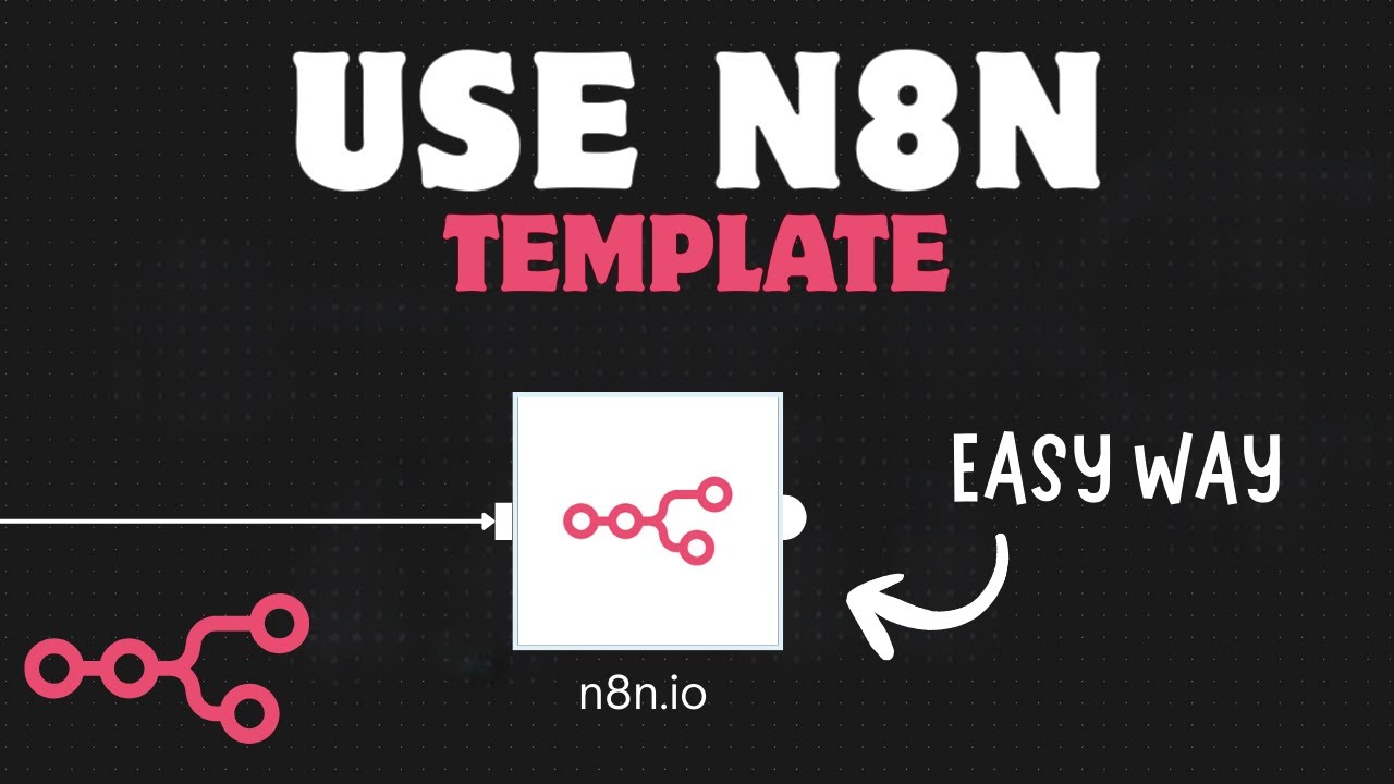 How To Use N8N Template - YouTube