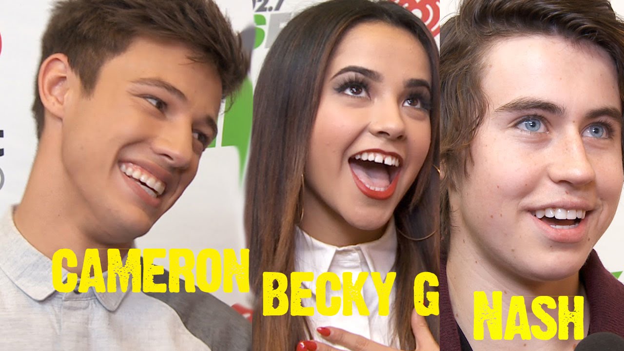 Cameron Dallas, Becky G, Nash Grier, & More at KIIS FM's Jingle Ball!