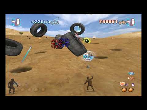 Shootanto: Evolutionary Mayhem Wii 2 player Netplay 60fps