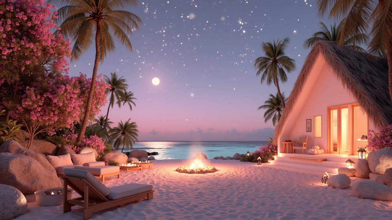 Тропический фокус для расслабленного обучения