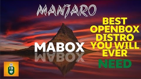 Manjaro openbox ( AKA Mabox) is the best openbox distro for customization