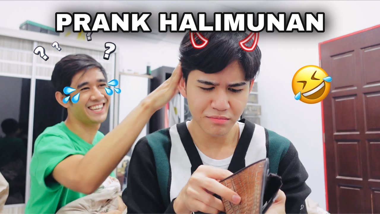 PRANK AQILZULKIFLEE JADI HALIMUNAN🤣