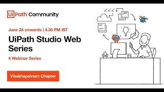 UiPath Studio Web – UI Automation & Document Understanding - UiPath Community Visakhapatnam Chapter