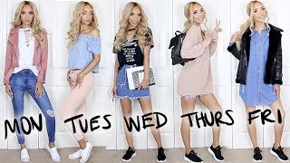 BACK TO SCHOOL TRY-ON | Full Week of Outfits!