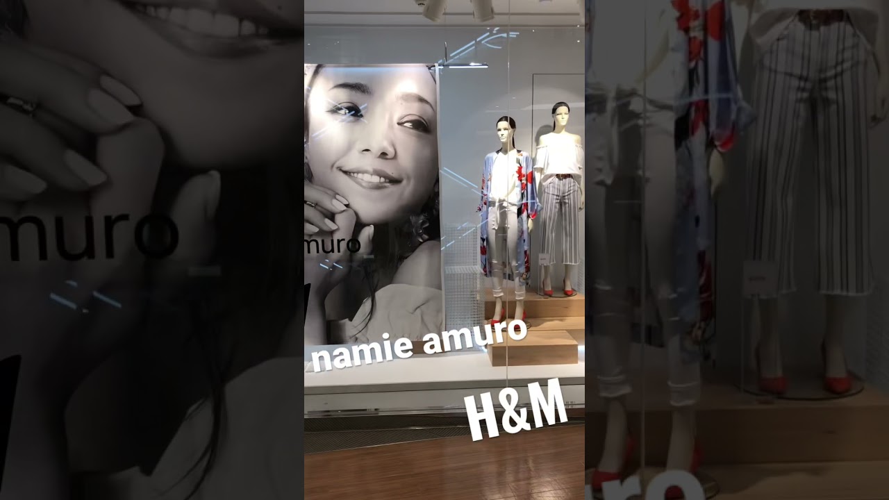 安室奈美恵&H&Mコラボレーション✨2018ss