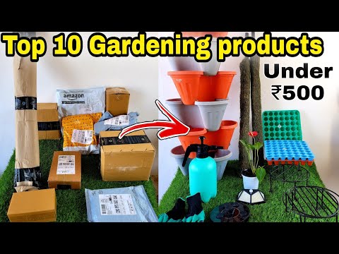 Top 10 Gardening Products Under 500/- Rs. (from Amazon) gardening