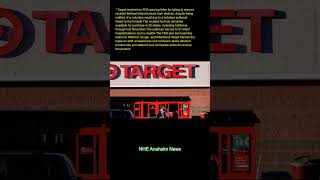 Target received an FDA warning letter for failing to remove recalled ByHeart infant formula from she