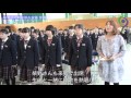 卒業式で新校歌を披露 那須烏山