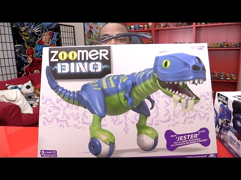Zoomer DINO [Jester] & Zoomer CHOMPLINGZ! [Tiger Tail & Z-Rex] Spin Master