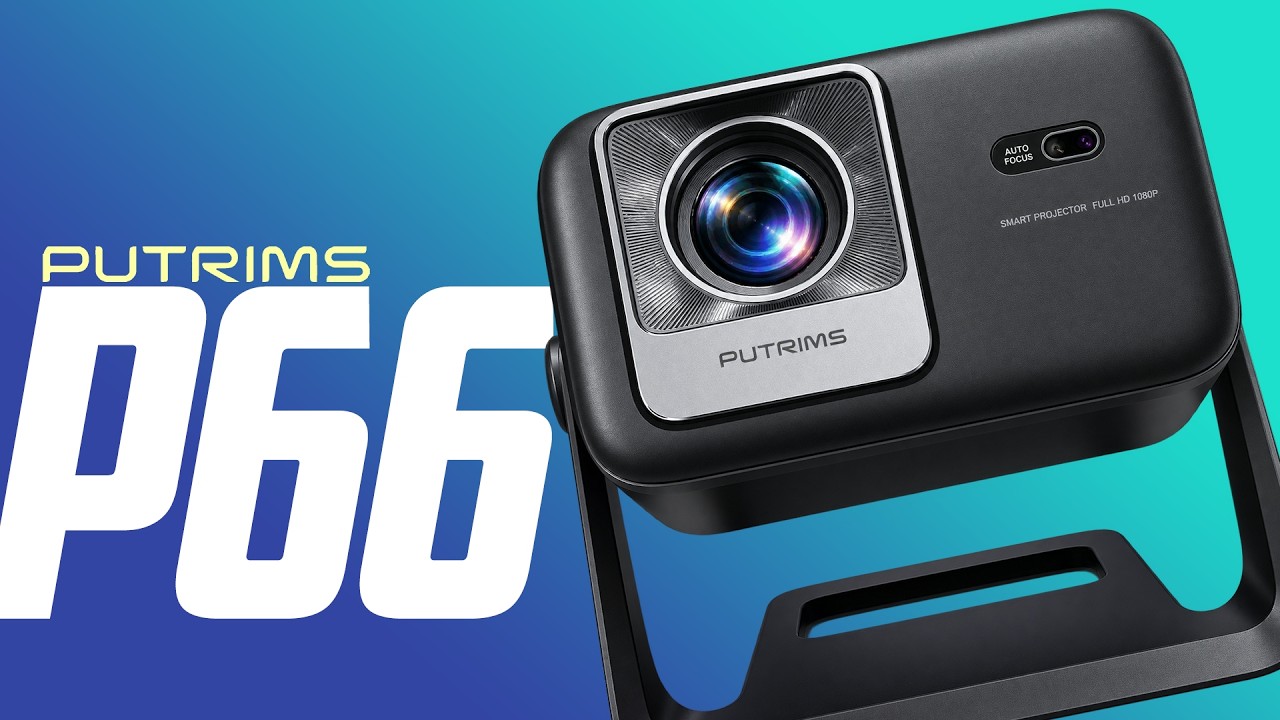 Putrims P66: 1080P Netflix Projector with 500 ISO!? 🧐 How Good Is