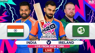 🔴 India vs Ireland | T20 World Cup 2024 | IND VS IRE | Cricket 24 Gameplay | CricVerse #indvsire