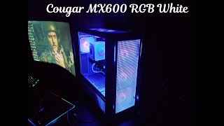 #Корпус для ПК новинка 2023 года #Cougar MX600 #RGB  БЕЛЫЙ  #Full #Tower#4k