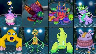 ALL Monsters Wublin Island Fanmade | My Singing Monsters