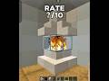 🔥 Minecraft Hidden Fireplace Hack! #shorts #minecraft #minecraftbuild #foryou #viral