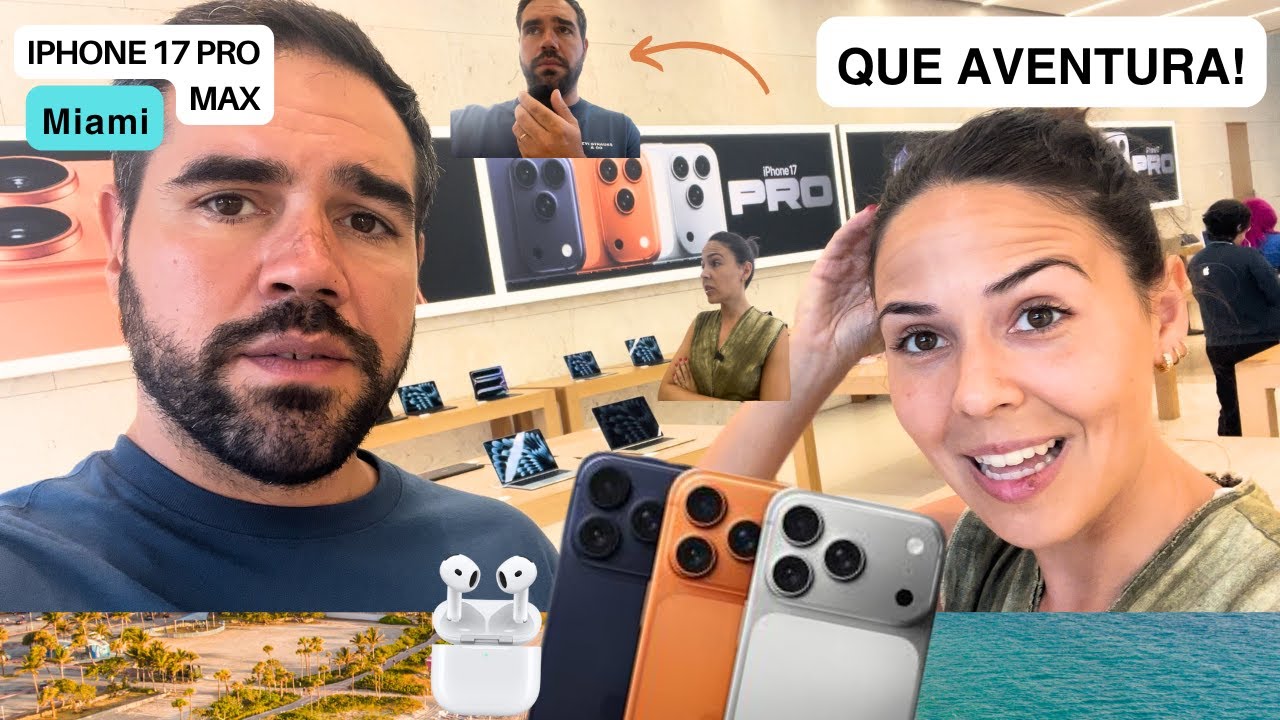 Toda una odisea para comprar el iPhone 17 Pro Max en Miami 🚀