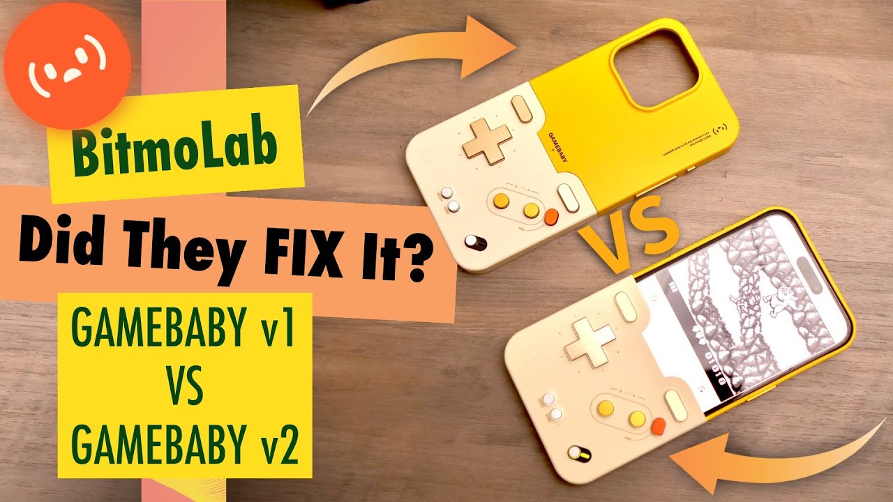 New Revised GAMEBABY iPhone Controller Case - Is it FIXED?