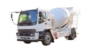 ISUZU FTR concrete mixer truck for sale