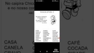 Ficha de leitura. Ficha de leitura.