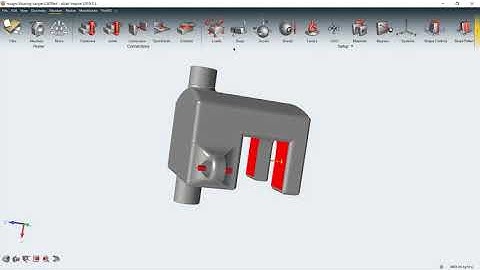 Optimization of a Floating Caliper Component of a Student Car using Altair Inspire