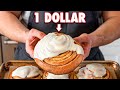 1 Dollar Giant Cinnamon Rolls | But Cheaper