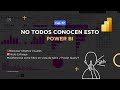 Modo Enfoque, Bloqueo Objetos, Filtro Inteligente - Power BI
