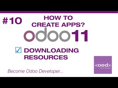 👇 Odoo 11 Tutorial #10 Downloading Resources  Repository Github Apps
