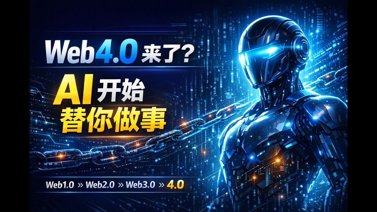 Web4 0 完整教学｜AI Agent 如何结合区块链实现自主执行？ - YouTube