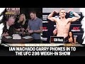Ian Machado Garry Phones In To Live Weigh-In Show &amp; Provides Health Update &amp; #UFC296 Withdrawal 😱
