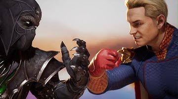 Mortal Kombat 1 - Noob Saibot vs Homelander | All Intro/Interaction Dialogues