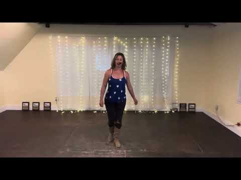 “Harlem Shuffle” Line Dance Walk Through