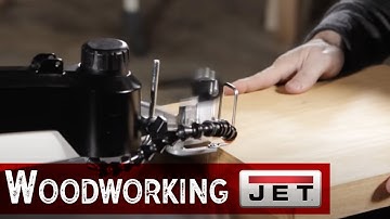 JET 22-Inch Scroll Saw Demo