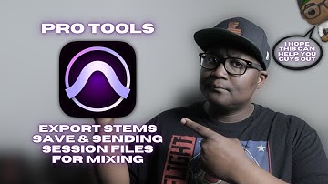 How to Export Stems in Pro Tools | Save & Send Session Files for Mixing | @avid