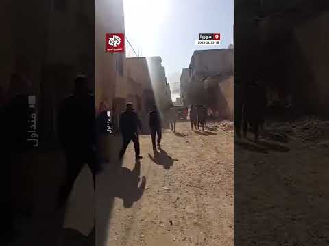 انتشار قوات الأمن السوري بعد هجوم مسلحين على حي المهاجرين في حمص عقب مقتل رجل وزوجته على يد مجهولين