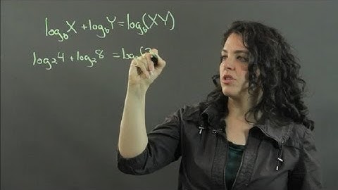 How to Write the Sums or Differences of Logarithms : Measurements & Other Math Calculations