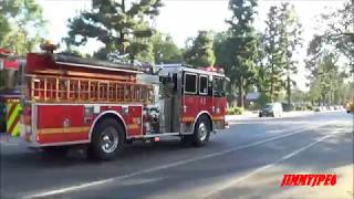 LACoFD Engine 82 + Squad 101 Responding