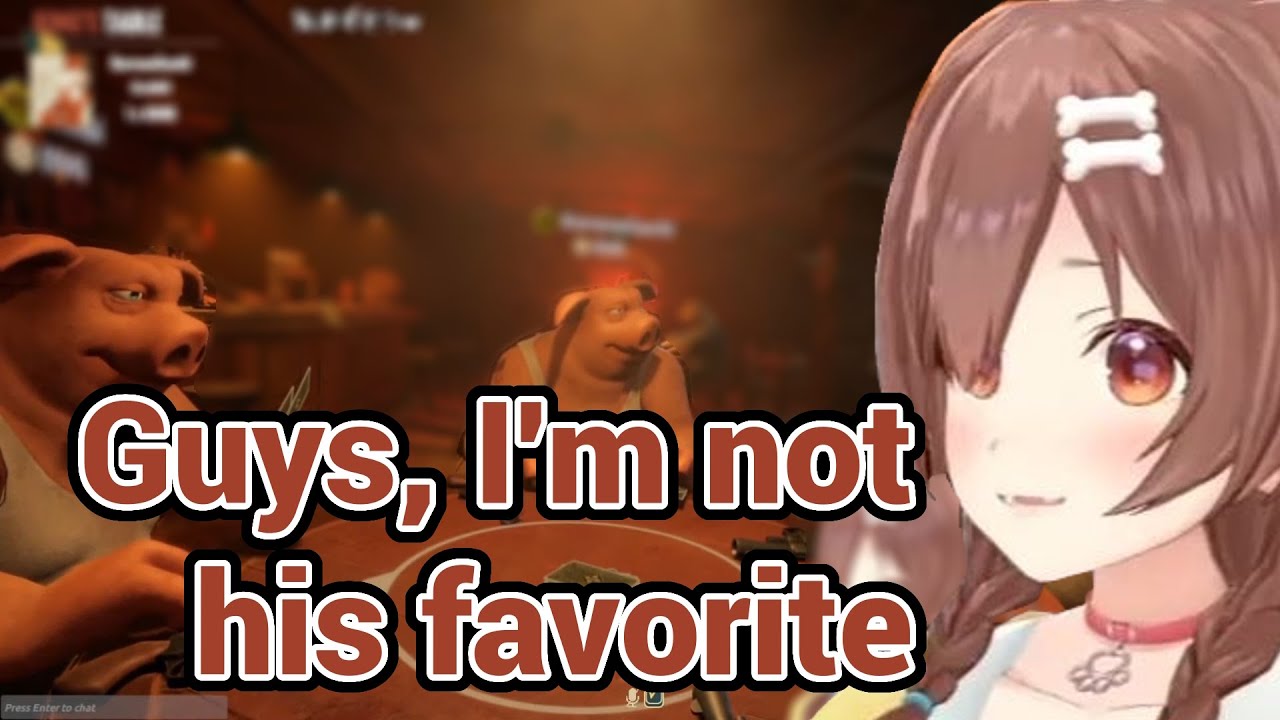 When Korone Found One of The Player is Not Koronesuki...in Liar's Bar!!!