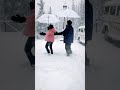 Gulmarg snowfall today #ytshorts #kashmir #dance #couple