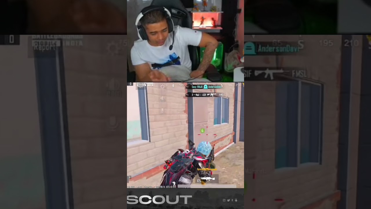 scout got angry on ninja 😡