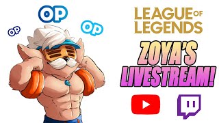My face is breaking out and I'm on a losing streak again... | Zoya's League Stream