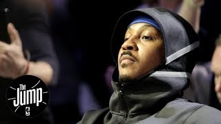 Knicks showed class with Carmelo Anthony tribute for his return | The Jump | ESPN