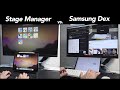 Stage Manager vs. Samsung Dex on External Monitor