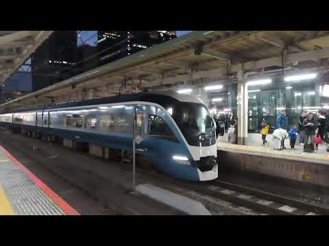 Ｅ２６１系「サフィール踊り子」　東京駅発車