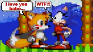 Tails has Crush on Transfem Sonic (Sonic 2 - Sonic Origins)