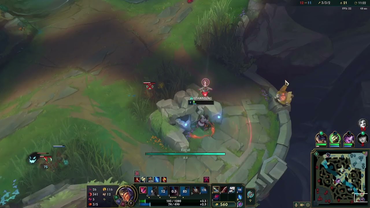 [kda 12/11/15] shaco vs leona support ranked patch 26.3