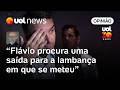 Flávio Bolsonaro está à procura de uma saída para a lambança em que se meteu | Josias