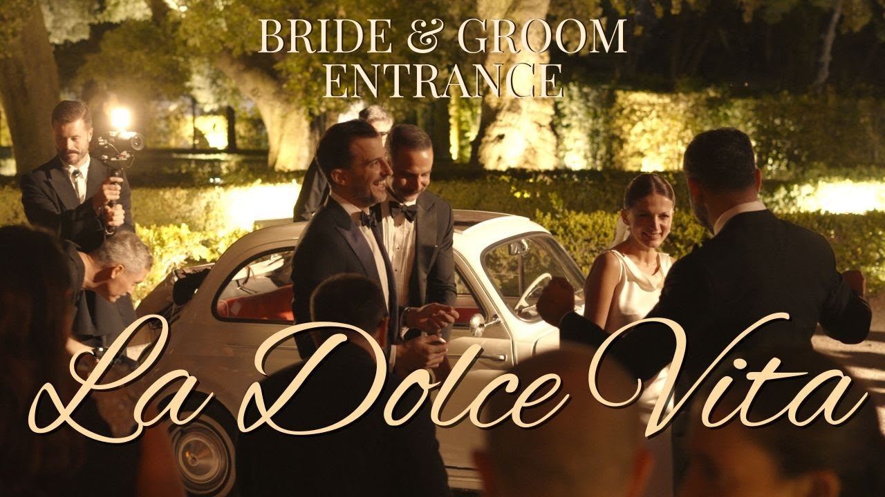 La Dolce Vita – Volare Wedding Entrance in Italy | Randy Roberts Music Entertainment