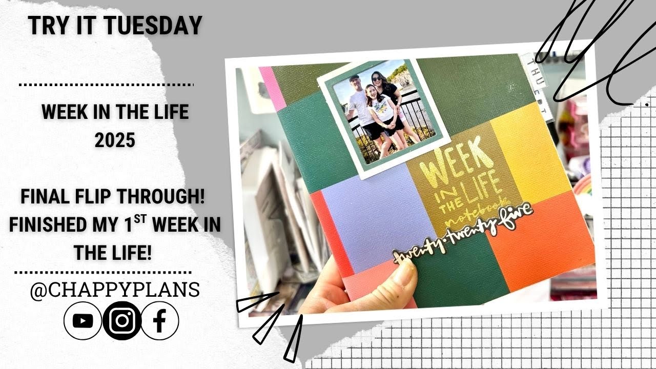 WEEK IN THE LIFE 2025 | COMPLETED NOTEBOOK FLIP THROUGH!