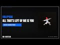 Vulfpeck - All That's Left Of Me Is You | Guitar Backing Track