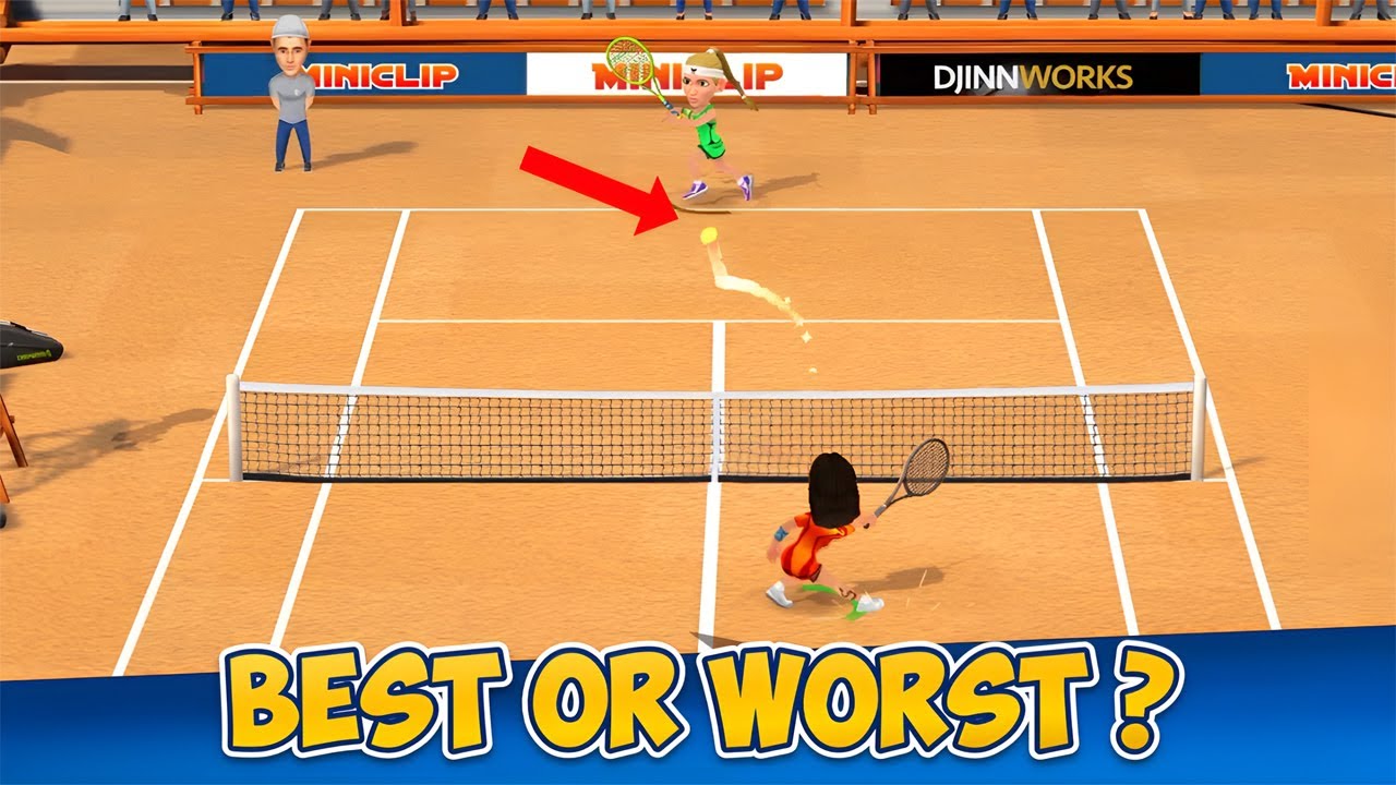 Is It Best Tennis Games for Android Ever ? Mini Tennis Gamneplay #3